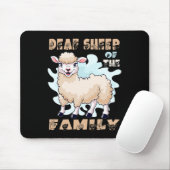 ASL Handgeste Handzeichen Hörverlust a Mousepad (Mit Mouse)