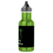ASL Happy Halloween I - Niedliche Spooky Saison Edelstahlflasche (Rechts)