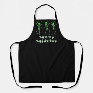 ASL Happy Halloween I - Niedliche Spooky Saison Schürze