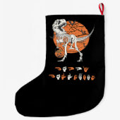 ASL Happy Halloween III - Niedliche Spooky-Saison Großer Weihnachtsstrumpf (Rückseite)