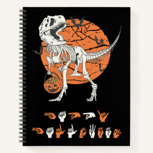 ASL Happy Halloween III - Niedliche Spooky-Saison Notizblock