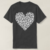 ASL Heart Hands T-Shirt (Design vorne)