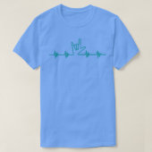 ASL Heartbeat Line T-Shirt (Design vorne)