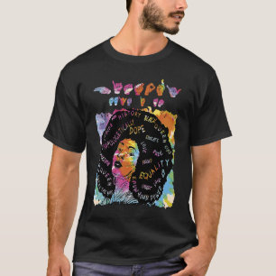 ASL History hübsch Black History Handzeichen T-Shirt
