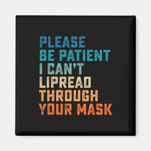 ASL-Hörbehinderung Magnet (Vorne)