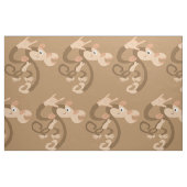 ASL I Liebe Sie Affen Gemustertes Gewebe Stoff (Fat Quarter (45,7 x 55,9 cm))