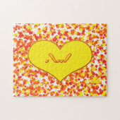 ASL-I Liebe Sie mit Herz von Shirley Taylor Puzzle (Horizontal)