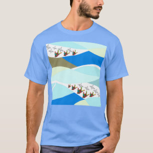 Asl i Liebe Sie mit Schmetterlingen T-Shirt