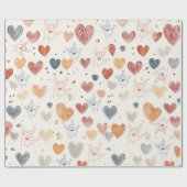 ASL "I Liebe you" Packpapier, Signsprache Geschenkpapier (Flach)