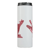 ASL ILY Design - Love Wounded But Still Strong Thermosbecher (Rückseite)