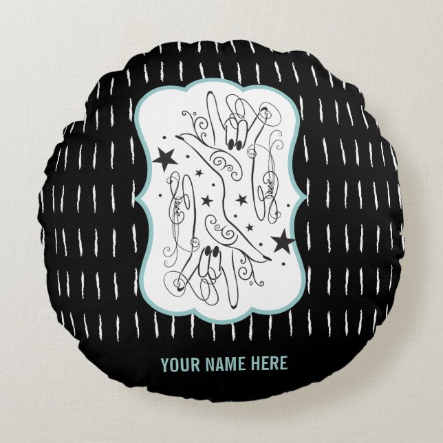 ASL ILY Handsign Kissen (Vorderseite)