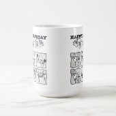ASL ILY Obsession - Happy Birthday!  Kaffeetasse (Mittel)