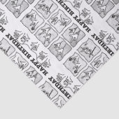 ASL ILY Obsession - Happy Birthday!  Seidenpapier (Detail)