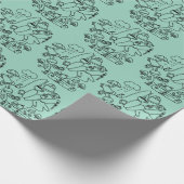 ASL ILY Thanks – Autumn Vibes Geschenkpapier (Ecke)