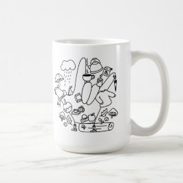 ASL ILY Thanks – Autumn Vibes  Kaffeetasse
