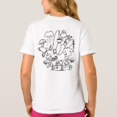 ASL ILY Thanks – Autumn Vibes T-Shirt (Rückseite)