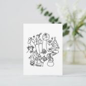 ASL ILY – Winter Vibes Feiertagspostkarte (Stehend Vorderseite)