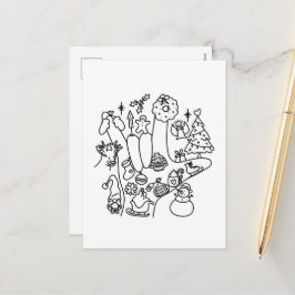 ASL ILY – Winter Vibes  Feiertagspostkarte