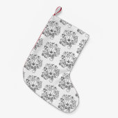 ASL ILY – Winter Vibes Kleiner Weihnachtsstrumpf (Vorderansicht (hängend))