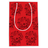 ASL ILY – Winter Vibes Mittlere Geschenktüte (Vorderseite)