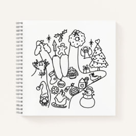 ASL ILY – Winter Vibes  Notizblock