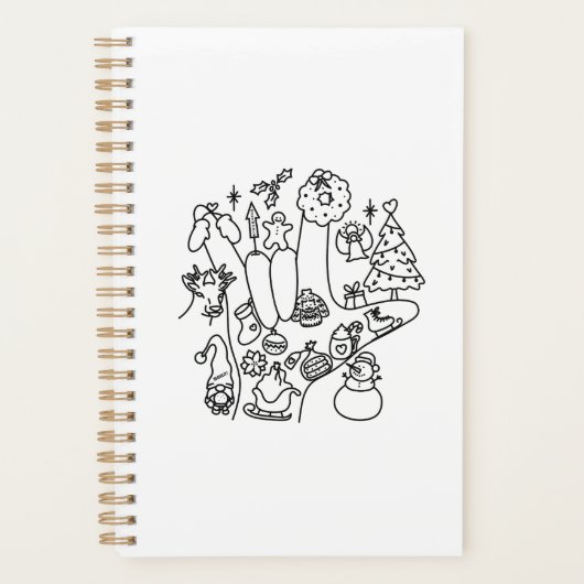 ASL ILY – Winter Vibes Planer (Vorderseite)