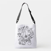 ASL ILY – Winter Vibes Tragetaschen Mit Langen Trägern (Rückseite)