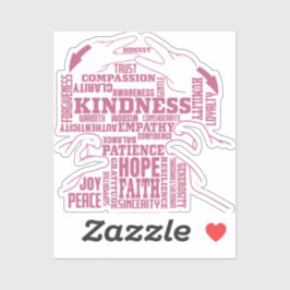 ASL - Innere Schönheit - Deaf Culture "Vee Vee Des Aufkleber