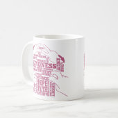 ASL - Innere Schönheit - Deaf Culture "Vee Vee Des Kaffeetasse (Vorderseite Links)