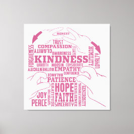 ASL - Innere Schönheit - Deaf Culture "Vee Vee Des Leinwanddruck