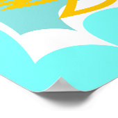 ASL ist meine Supermacht Poster (Ecke)