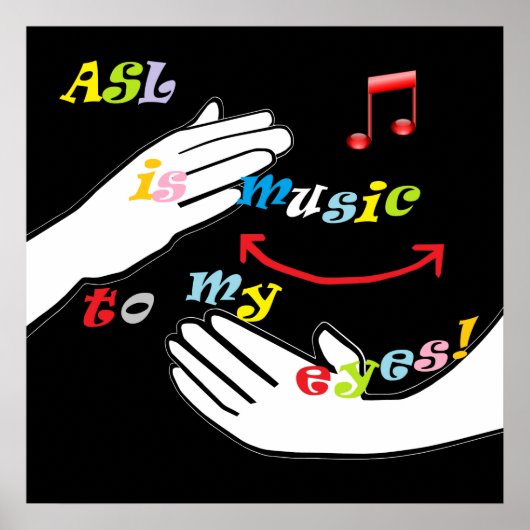ASL ist Musik zu My EYES! Poster (Vorne)
