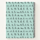 ASL Jade // American Sign Language Alphabet Notizbuch (Rückseite)