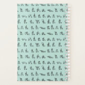 ASL Jade // American Sign Language Alphabet Planer (Rückseite)