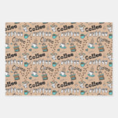 ASL Kaffee & Tee Geschenkpapier Set (Vorderseite)