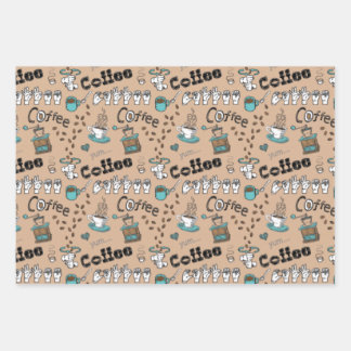 ASL Kaffee & Tee Geschenkpapier Set