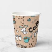 ASL Kaffeepapierbecher Pappbecher (Rückseite)