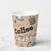 ASL Kaffeepapierbecher Pappbecher (Links)