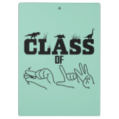 ASL - Klasse 2026 - Abschluss ASL Design Klemmbrett (Rückseite)