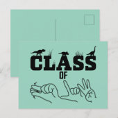 ASL - Klasse 2026 - Abschluss ASL Design Postkarte (Vorne/Hinten)