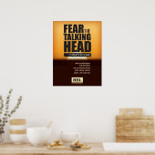 ASL-Klassenposter. Fürchte den Talking Head. Poster (Küche)