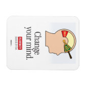 ASL-Klassenzimmer. Ändern Sie Ihren Gedanken Magne Magnet (Horizontal)