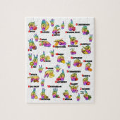 ASL Learning – Alphabet & Numbers Puzzle (Vertikal)