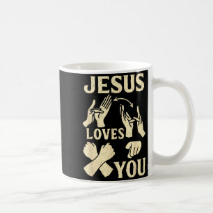 Asl-Lehrer Amerikanische Gebärdensprache Christlic Kaffeetasse