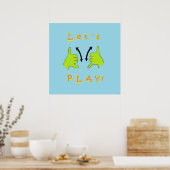 ASL Let's PLAY! Poster (Küche)