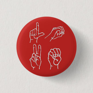 Asl-Liebe-Button Button
