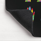 Asl Liebe Gebärdensprache Autismus Bewusstsein Mousepad (Ecke)