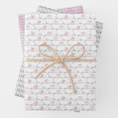 ASL Liebe Geschenkpapier Set (Beispiel)