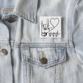 asl-Liebe, Herz, asl Button (Beispiel)