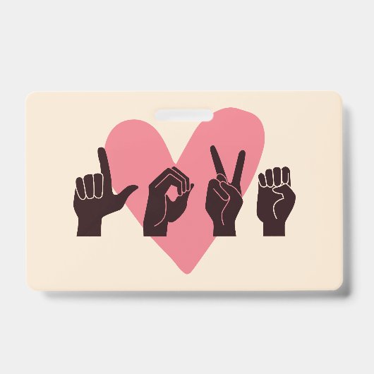 ASL Liebe IV - Valentinstag Ausweis (Vorderseite)
